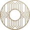 Ekena Millwork Empire Wood Fretwork Pierced Ceiling Medallion, Birch, 40"OD x 14 5/8"ID x 3/8"T CMWP40X40X0375EPBI - alternate 1